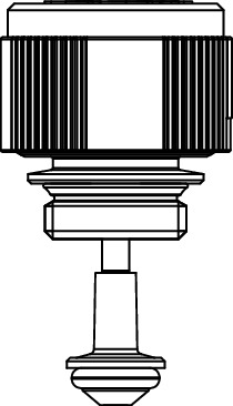 TECE 77990052 TECEfloor Вентиль обратной линии для коллекторов арт. 773100хх