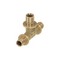 TECE 760528 TECEflex Тройник 90* редукционный 25 х 25 х 20, латунь