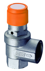 FAR FA 2006 123460  Клапан предохранительный автоматический 1/2"х3/4", ВР-ВР, 6 бар, 160 град.