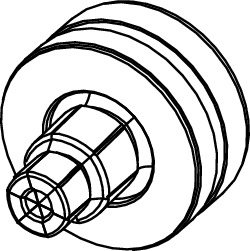 TECE 77922000 TECEfloor Насадка для расширения 20 x 2, подходит для ручного расширителя RAZ-V