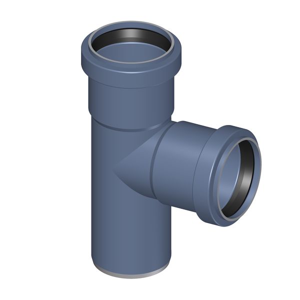 POLOPLAST P2217 POLO-KAL NG Тройник PKEA DN/OD 50/50, 87,5°, синий