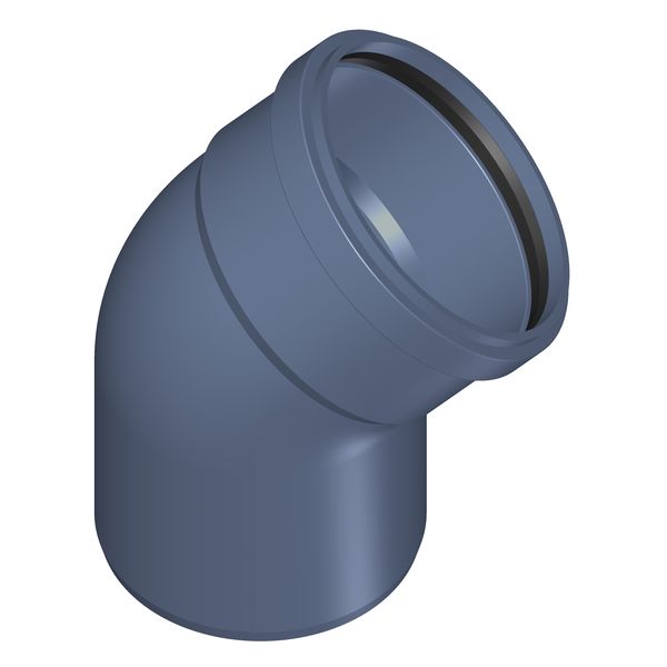 POLOPLAST P2162 POLO-KAL NG Отвод PKB DN160, 45°, синий