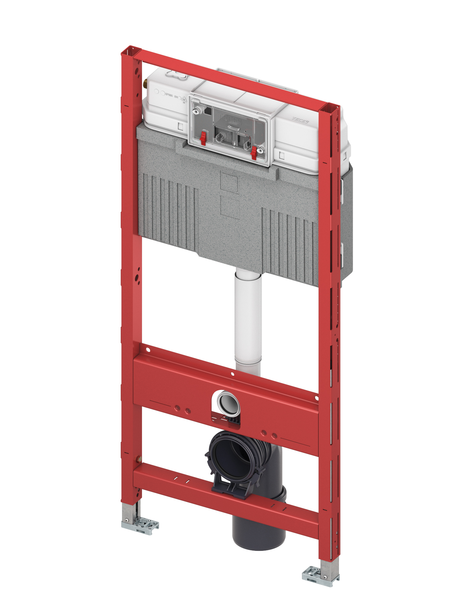 TECE 9300302 TECEprofil UNI 2.0 Застенный модуль инсталляция со смывным бачком Uni 2.0, высота 1120 мм - Инженерные системы TCprofi