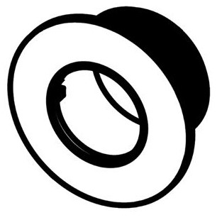 TECE 9820364 TECEone Розетка душевой головки