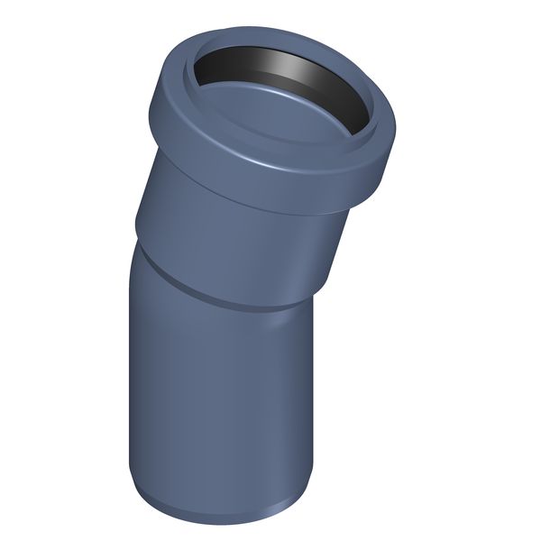 POLOPLAST P2110 POLO-KAL NG Отвод PKB DN40, 15°, синий